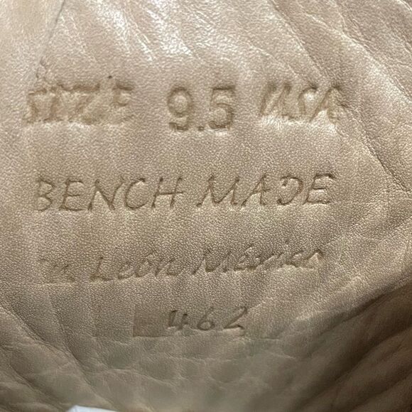 New Bed Stu Anthropologie Newark Distressed Lace‎ Up Riding Western Boots 9.5 - Picture 11 of 11